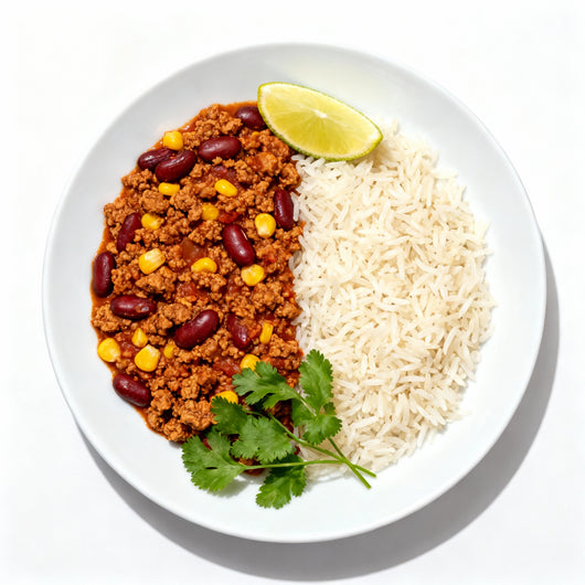 CHILI SIN CARNE – RIZ BASMATI