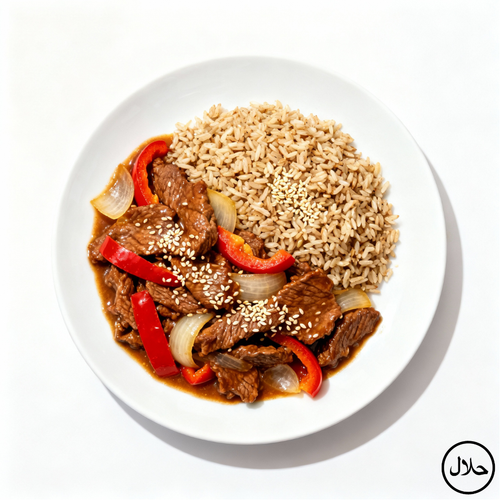 BOEUF PEKINOIS - RIZ THAI COMPLET