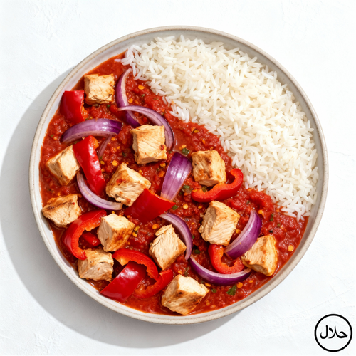 POULET MEXICAIN - RIZ BASMATI