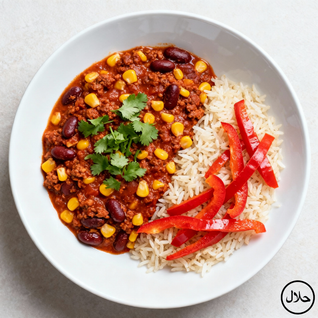 CHILI CON CARNE – RIZ BASMATI