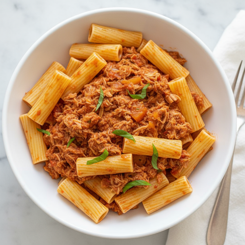 BOLOGNAISE DE THON – TORTIGLIONI