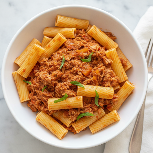 BOLOGNAISE DE THON – TORTIGLIONI
