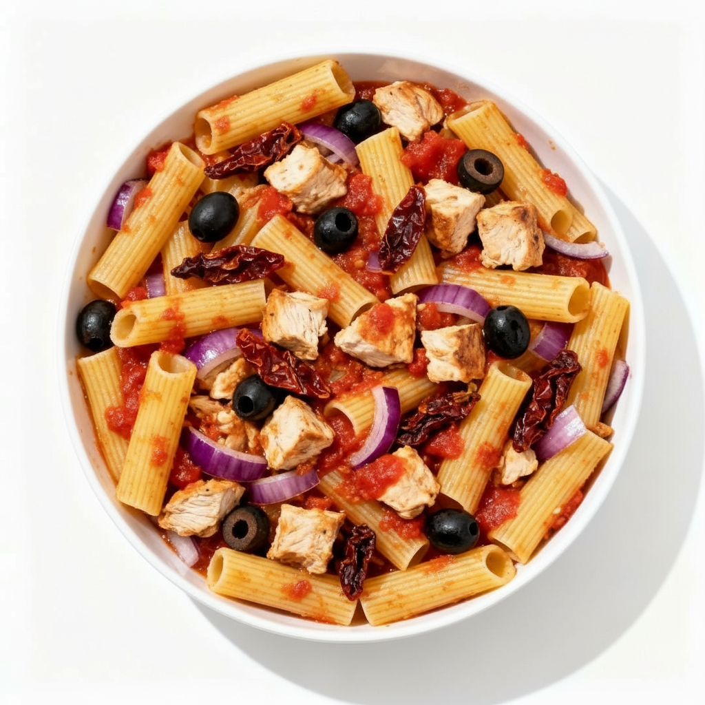 POULET SICILIEN – TORTIGLIONI